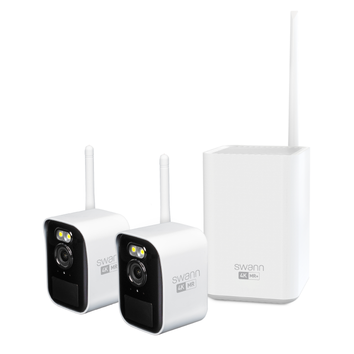 Swann MaxRanger4K™ Mini Long-Range Wireless Security System with 2