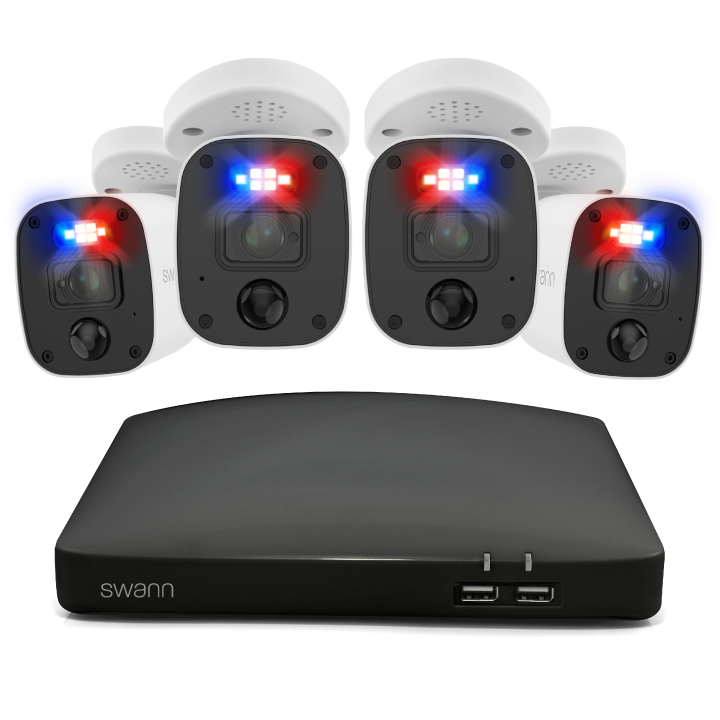 SWANN セキュリティシステム SWDVK-855808WL 4K 防犯カメラ Swann 4k