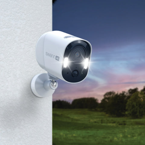Xtreem4K Wireless Security Camera 2 Pack with 2-Way Talk, Siren & Heat + Motion Detection | SWIFI-4KXTRMPK2