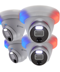4K Heat & Motion Sensing IP Add-on Dome Camera SWNHD-900DE - 4 Pack | SRNHD-900DEWB4