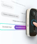 Xtreem4K Wireless Security Camera with SwannBuddy4K Video Doorbell | SWIFI-4KBUDXTRM