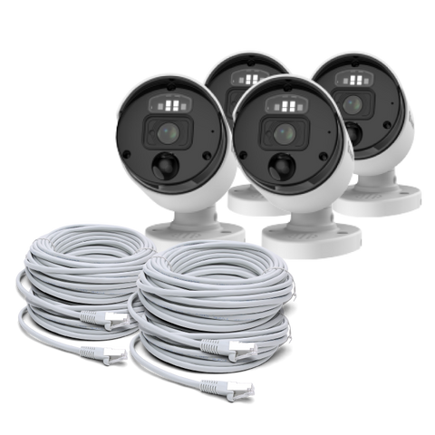 Professional 6K (12MP) Add-on NVR Bullet Cameras for NVR-8580 Range |  SRNHD-1200BEWB4