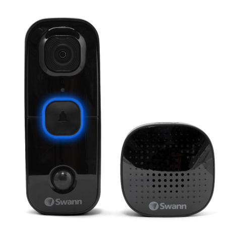SwannBuddy Wireless 1080p Video Doorbell and Chime Speaker Unit | SWIFI-BUDDY