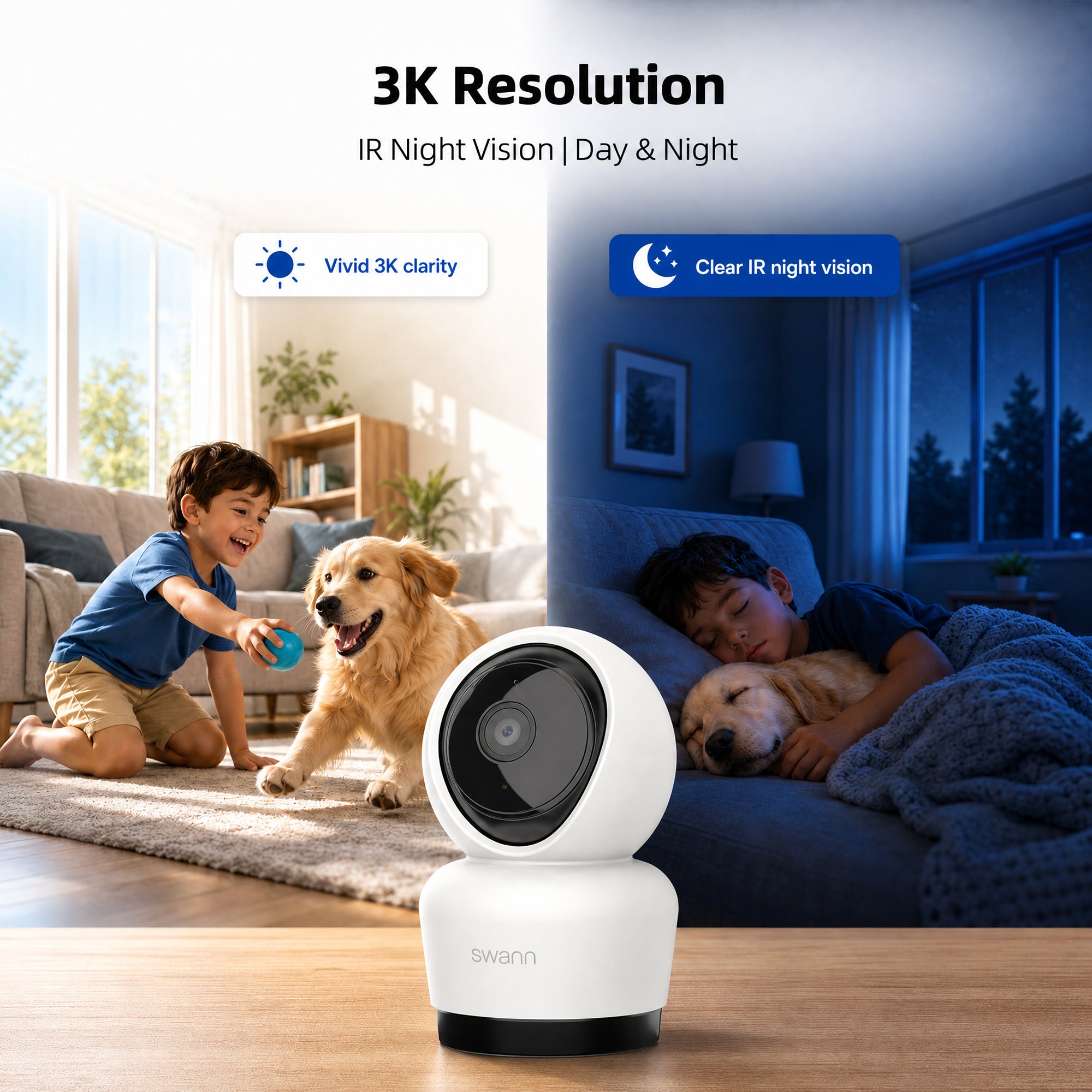 Swann EVO​ Pan & Tilt Wi-Fi Camera​ – Swann - US