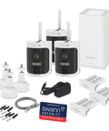 AllSecure650 Wireless Security Kit with 3 x 4K Wire-Free Cameras & Power Hub | SWNVK-AS4K650SD3