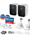 CoreCam 2K Wireless Spotlight Cameras with 2-Way Talk, Siren & Heat + Motion Detection | SWIFI-COREPROPK3