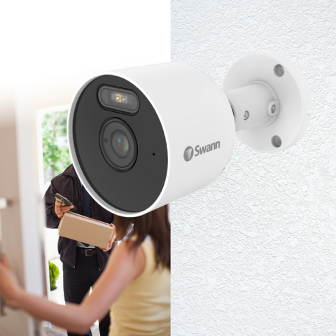 DVR 1080p Full HD DVR Spotlight Security Dome Add-On Camera (Plain Box) | SOPRO-10801AOC