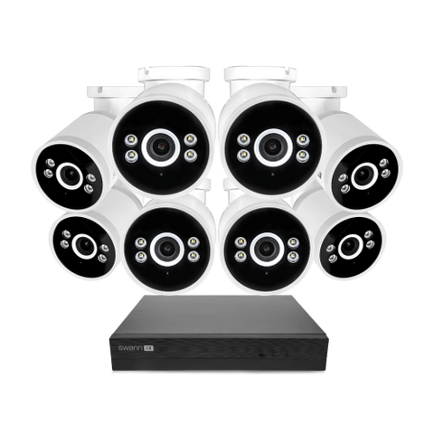AdvancedX™ Wired 4K NVR Security System with 24/7 Recording | SONVK-8ADVANX8B