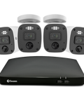 Home 4 Camera 8 Channel 4K Ultra HD DVR 2TB HDD Security System with Mic | SWDVK-856804MQB