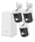 AllSecure650 Wireless Security Kit with 3 x 4K Wire-Free Cameras & Power Hub | SWNVK-AS4K650SD3