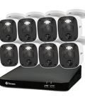 Home 8 Camera 8 Channel 1080p Full HD DVR 1TB HDD Security System with Mic