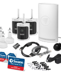 AllSecure600 2K Wireless Security Kit with 3 x Wire-Free Cameras & NVR Tower (Brown Box - Online Exclusive) | SONVK-600SD3