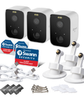 CoreCam 2K Wireless Spotlight Cameras with 2-Way Talk, Siren & Heat + Motion Detection | SWIFI-COREPROPK3