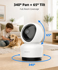 Swann EVO​3K Indoor Pan & Tilt Wi-Fi Camera​ | SWIFI-SE3KPT