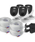 Home 4K Ultra HD Add-On Security Cameras - 4 Pack | SRPRO-4KRLWB4