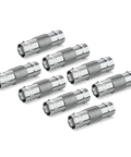 75 Ohm BNC Female Splice Adapters - 8 Pack - SWPRO-BNCF2F8PK