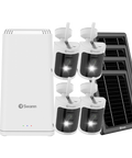 AllSecure650 2K Wireless Security Kit with 4 x Wire-Free Cameras, Solar Charging Panels & Power Hub | SONVK-650KH4S4