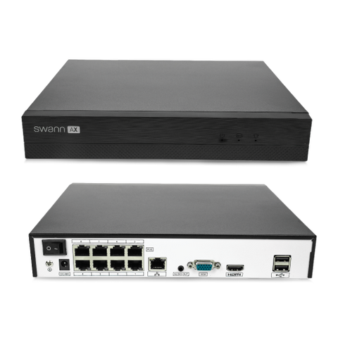 AdvancedX™ Wired 4K NVR Security System with 24/7 Recording |  SWNVK-8ADVANX4D