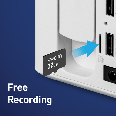 Swann MaxRanger4K™ Mini Long-Range Wireless Security System with 4 Cameras | SWNVK-MRMINISD4