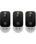 CoreCam 2K Wireless Spotlight Cameras with 2-Way Talk, Siren & Heat + Motion Detection | SWIFI-COREPROPK3