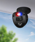 Home Black 6 Camera 8 Channel 1080p Full HD DVR Security System with Yard Stake - CODV8-46806YSLB