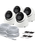 4K Ultra HD Thermal Sensing Dome IP Security Camera - 4 Pack | SRNHD-888MSDWB4
