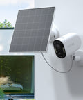 Xtreem4K Eco Wireless Security Camera with Solar Panel | SWIFI-4KXTRMECO