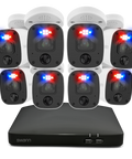 Home 8 Camera 8 Channel 4K Ultra HD DVR 1TB HDD Security System with Mic | SWDVK-858808MQ1TB
