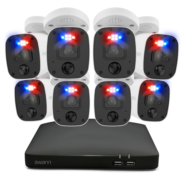Home 8 Camera 8 Channel 4K Ultra HD DVR 1TB HDD Security System