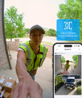 EVO Wireless Video Doorbell with SwannShield AI Voice Assistant | SWIFI-EVOVDB