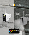 Swann MaxRanger4K™ Mini Long-Range Wireless Security System with 3 Cameras | SONVK-MRMINISD3
