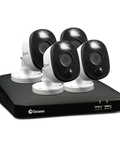 4 Camera 8 Channel 1080p Full HD DVR Security System - SWDVK-846804WL