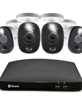 4 Camera 8 Channel 1080p Full HD DVR Security System - SWDVK-846804WL