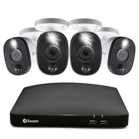4 Camera 8 Channel 1080p Full HD DVR Security System - SWDVK-846804WL