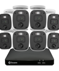 Home 8 Camera 8 Channel 1080p Full HD DVR 1TB HDD Security System with Mic