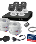 Home 4 Camera 8 Channel 2K DVR 256GB SD Card Security System with Mic | SWDVK-8468542KMQB