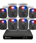 Home 8 Camera 8 Channel 1080p Full HD DVR 1TB HDD Security System with Mic