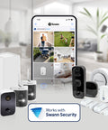 Xtreem4K Wireless Security Camera 2 Pack with 2-Way Talk, Siren & Heat + Motion Detection | SWIFI-4KXTRMPK2