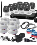 Home 8 Camera 8 Channel 1080p Full HD DVR Audio/Video Security System | SWDVK-846808MQBWF