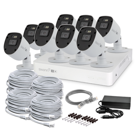 AdvancedX™ Wired 3K/5MP NVR Security System with 24/7 Recording | SONVK-8ADVX5MP8B