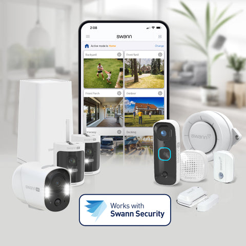 4K Heat & Motion Sensing IP Add-on Dome Camera SWNHD-900DE - 4 Pack | SRNHD-900DEWB4