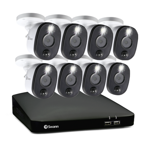 8 Camera 8 Channel 1080p Full HD DVR Security System - SWDVK-846808WL