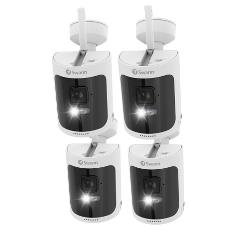 Add-On 2K Wireless Camera for AllSecure650 & AllSecure600 Kits - 4 pack  | SRNVW-600CMBWB4