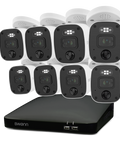 Home 8 Camera 8 Channel 4K Ultra HD DVR 1TB HDD Security System with Mic | SWDVK-858808MQ1TB