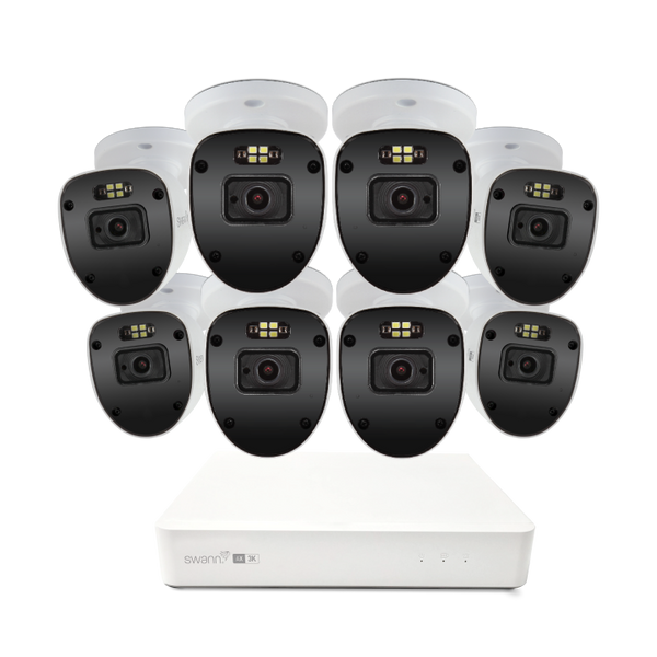 AdvancedX™ Wired NVR Security System with 24/7 Recording – Swann - US