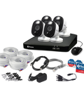 4 Camera 8 Channel 1080p Full HD DVR Security System - SWDVK-846804WL