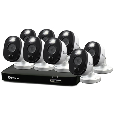 8 Camera 8 Channel 1080p Full HD DVR Security System - SWDVK-846808WL
