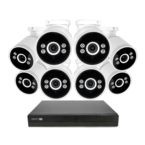AdvancedX™ Wired 4K NVR Security System with 24/7 Recording | SWNVK-16ADVANX8B