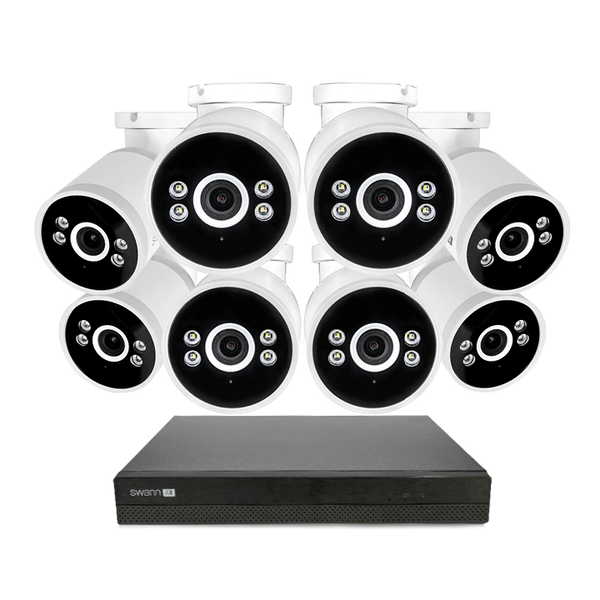 AdvancedX™ Wired 4K NVR Security System with 24/7 Recording