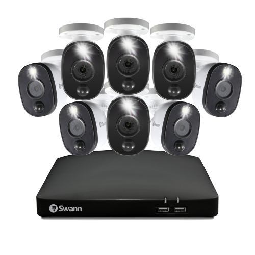 8 Camera 8 Channel 1080p Full HD DVR Security System – Swann - US